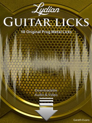 cover image of Lydian Guitar Licks